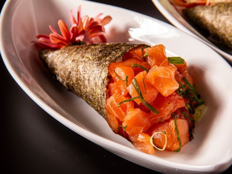 Temaki de Salmão